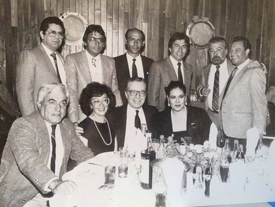 Lourdes Maldonado con Jacobo Zabludovsky